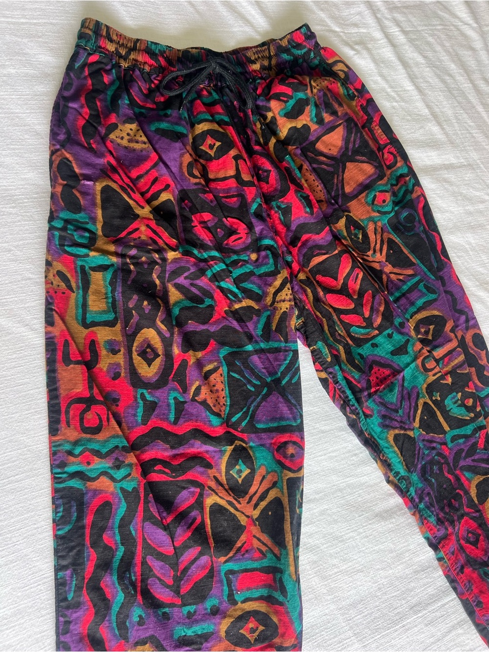 Urban Outfitters UO Xander Patterned Abstract Jogger Pants